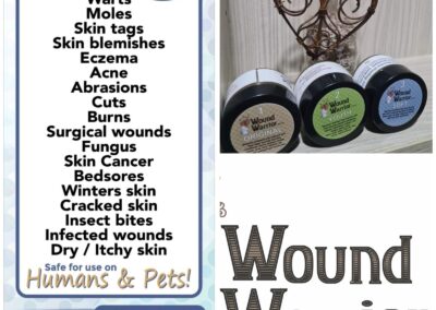 Wound Warrior Healing Ointment Banner